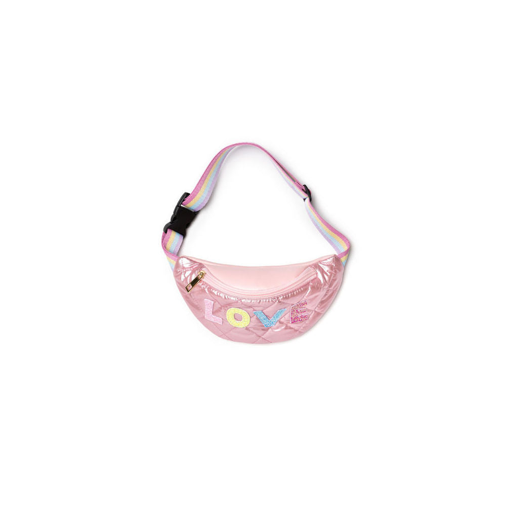 Great Pretenders 3y+/23x28cm Pink/Rainbow Plushie Love Kids Belt Bag Accessory — image 2