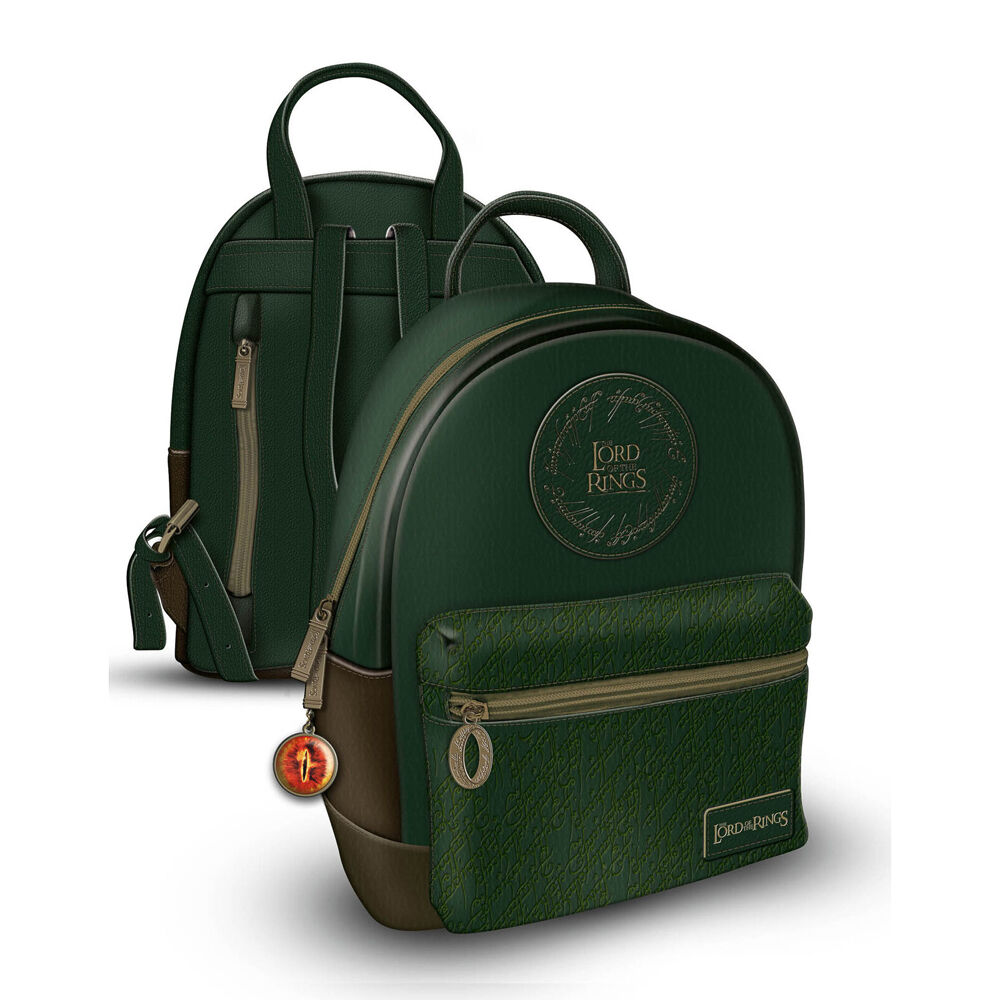 Lord of the Rings The Ring Fashion Backpack Kids Travel Bag Green 44x31cm — image 2