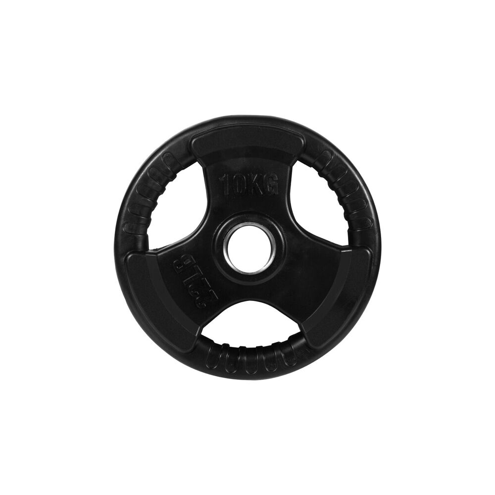 Hacienda Standard Rubber Ezy Grip Disc Weight Plate 30mm Diameter — 10kg