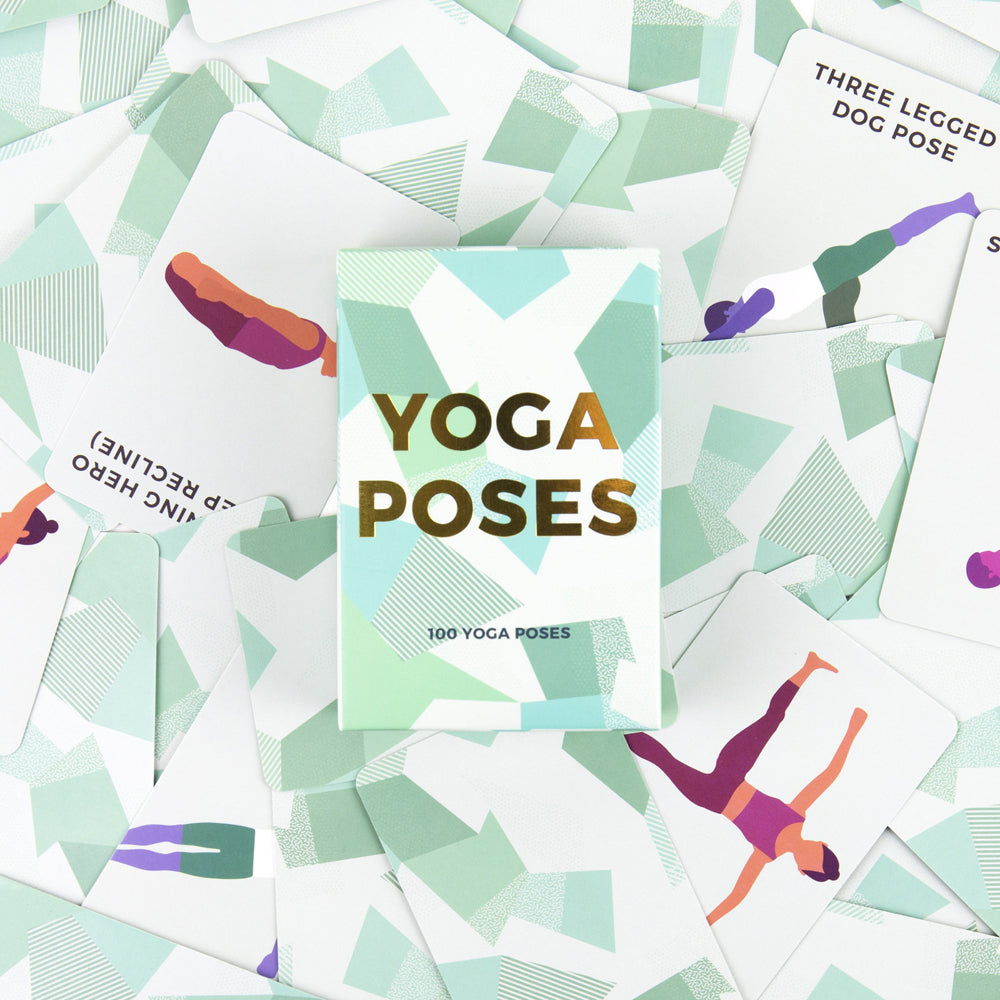 Gift Republic Yoga Poses Position Cards Exercises/Sequences/Stretches Deck (100 Pieces) — image 3