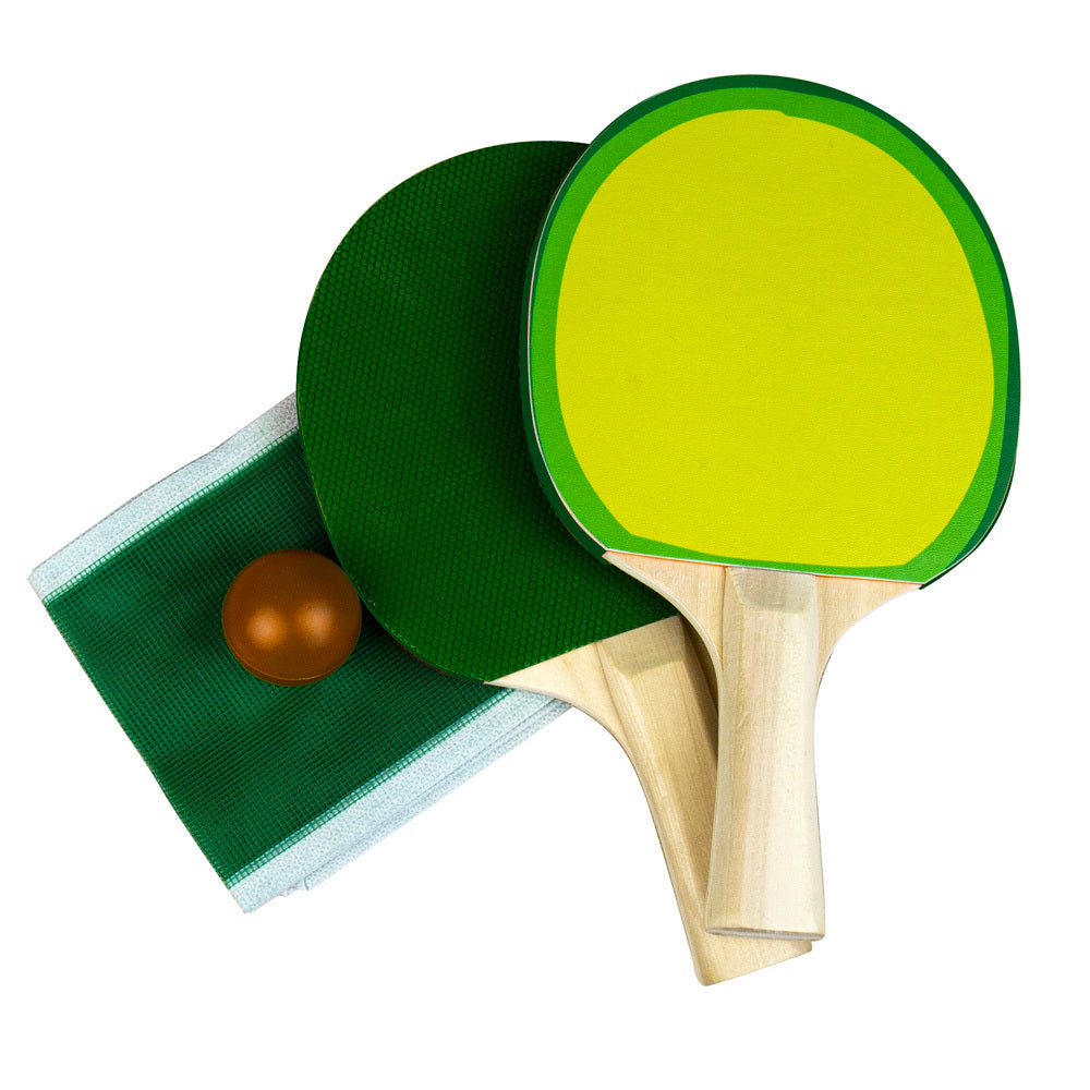 Gift Republic You Guac Served Ping Pong Table Tennis Ball Bat Sport Game Set (5 Pieces)