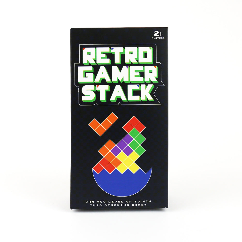 Gift Republic Retro Gamer Stack Kids/Children Building Stacking Family Game Play