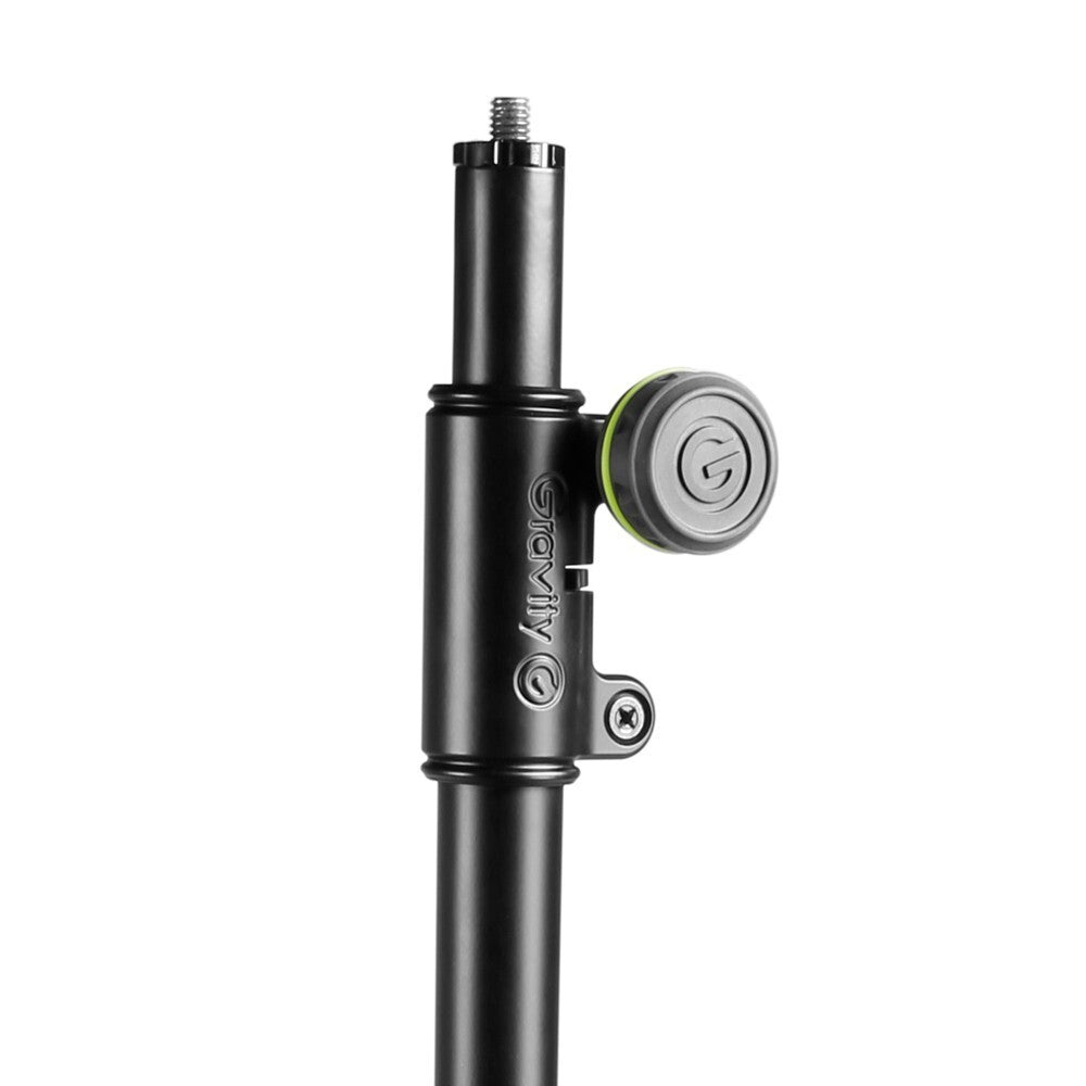 Gravity NS411 Classic Steel 120cm Music Stand Holder Storage Mount Tripod Black — image 2