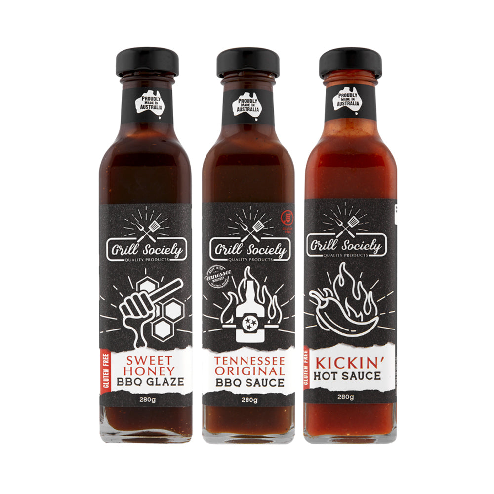 Grill Society BBQ Sauce Set (3 Pieces) — image 2