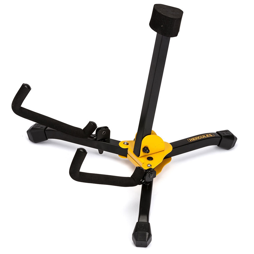Hercules Foldable Mini Acoustic Guitar Stand Floor Holder/Rack w/ Bag/Locks (2 Pack) — image 5