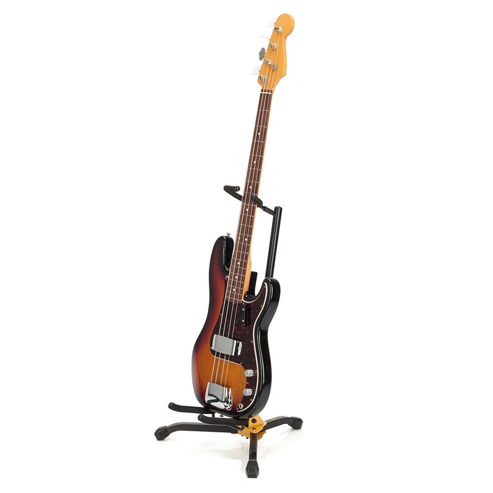 Hercules Shoksafe Electric/Bass/Acoustic Guitar Stand/Holder Folding Rack BLK (2 Pack) — image 5