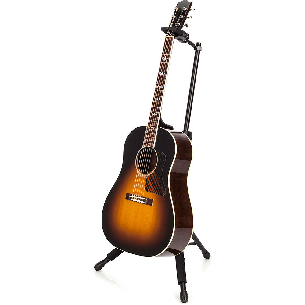 Hercules Single Guitar Stand/Holder Floor Rack Auto Grip w/Foldable Yoke MC6 (3 Pack) — image 3