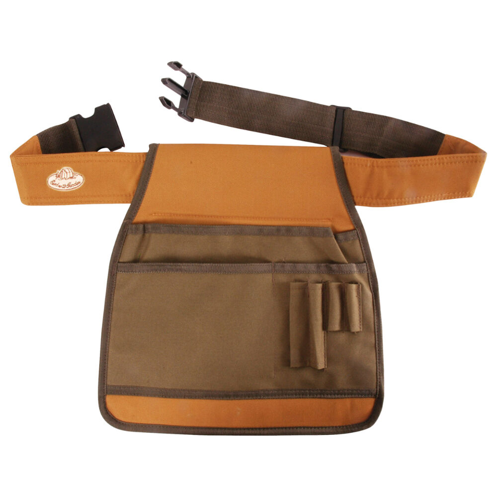 Esschert Design Garden Tool Belt Accessory Storage Adjustable Holder Green — image 2