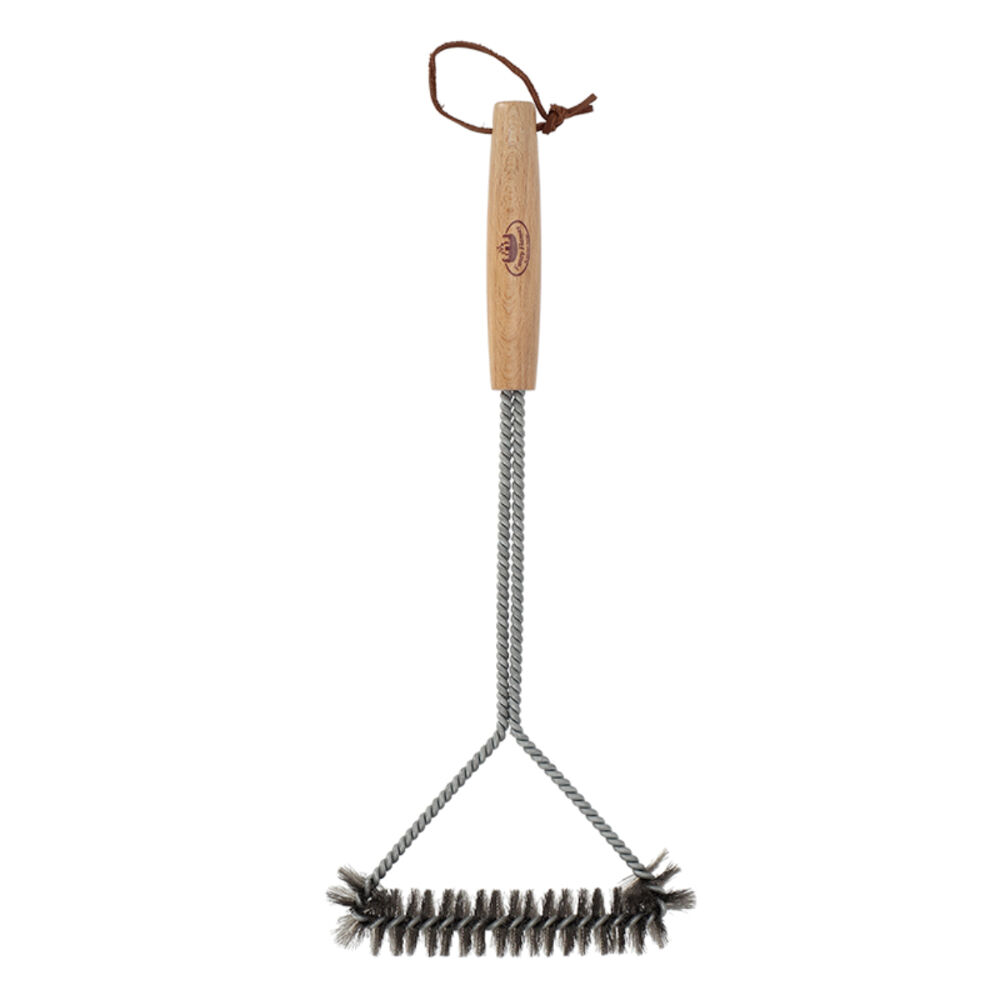 Esschert Design 38.4cm Natural Outdoor Camping BBQ Cooking Cleaning Brush