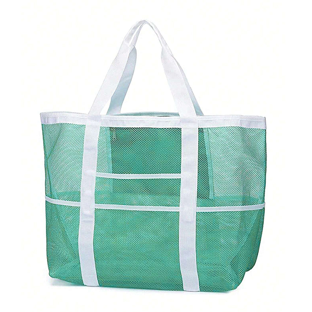 Good Vibes Outdoor Camping Ultimate Premium Mesh Beach Bag Assorted Colours