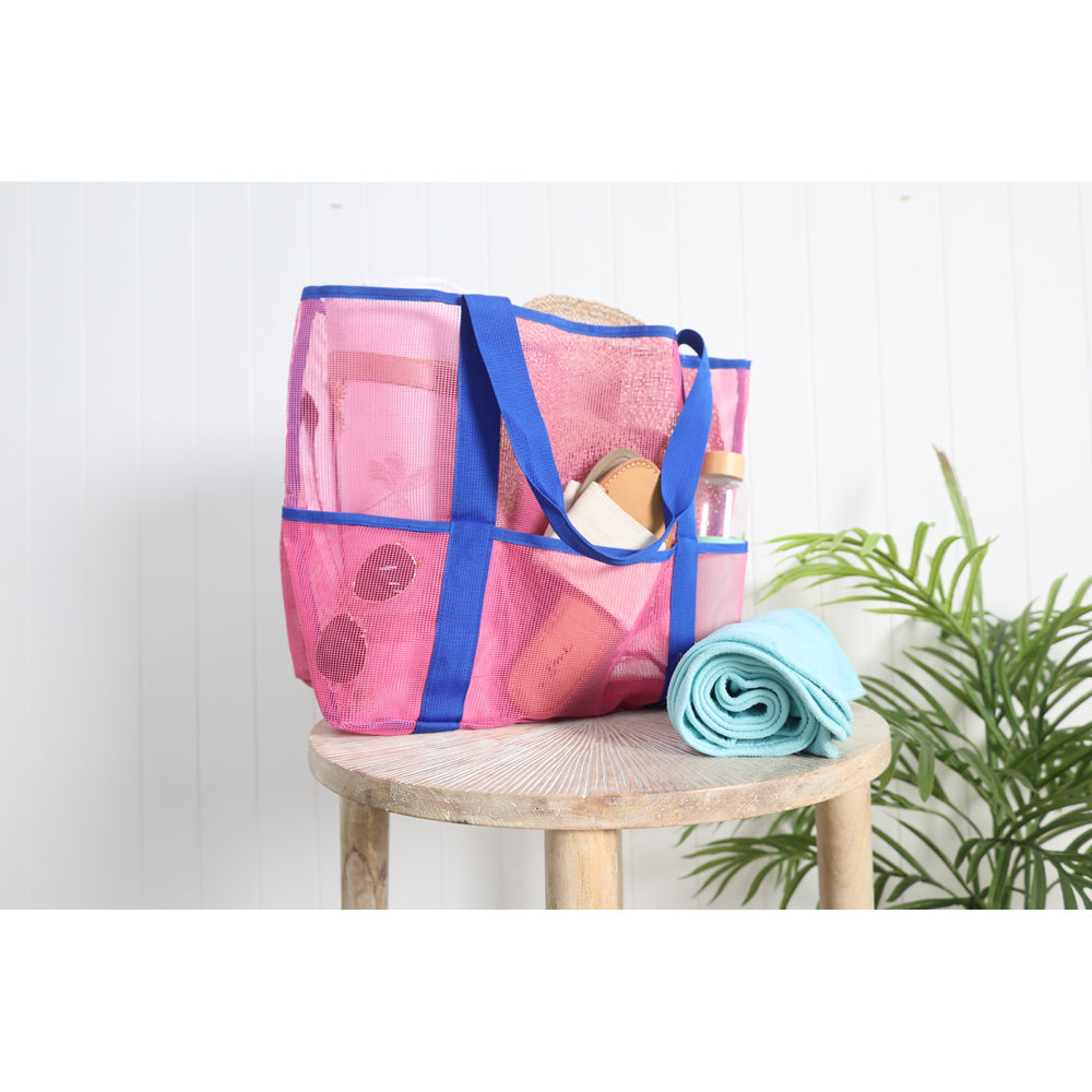 Good Vibes Outdoor Camping Ultimate Premium Mesh Beach Bag Assorted Colours — image 3