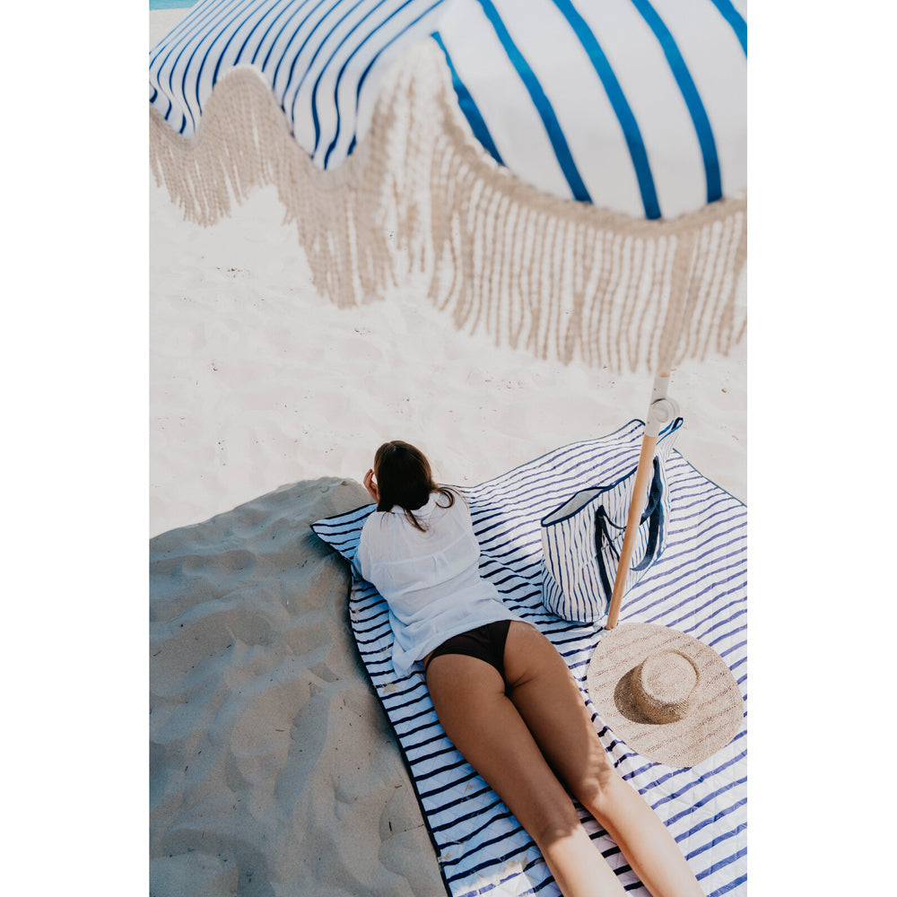 Good Vibes Outdoor Camping Jumbo Beach Carry Bag Mediterranean Print 47x72x25cm — image 2