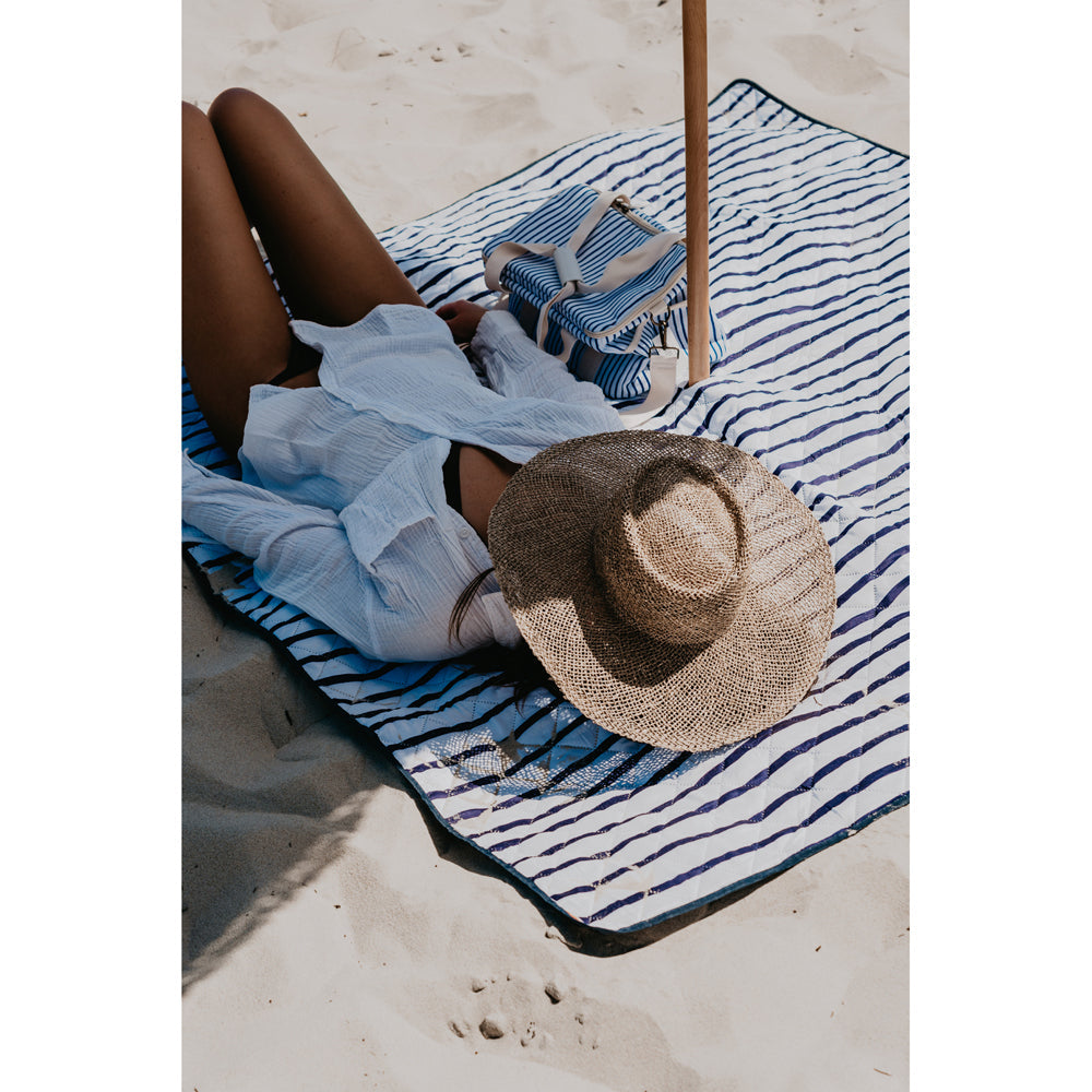 Good Vibes Premium Durable Outdoor Picnic Mat Mediterranean Print 200x200cm — image 2