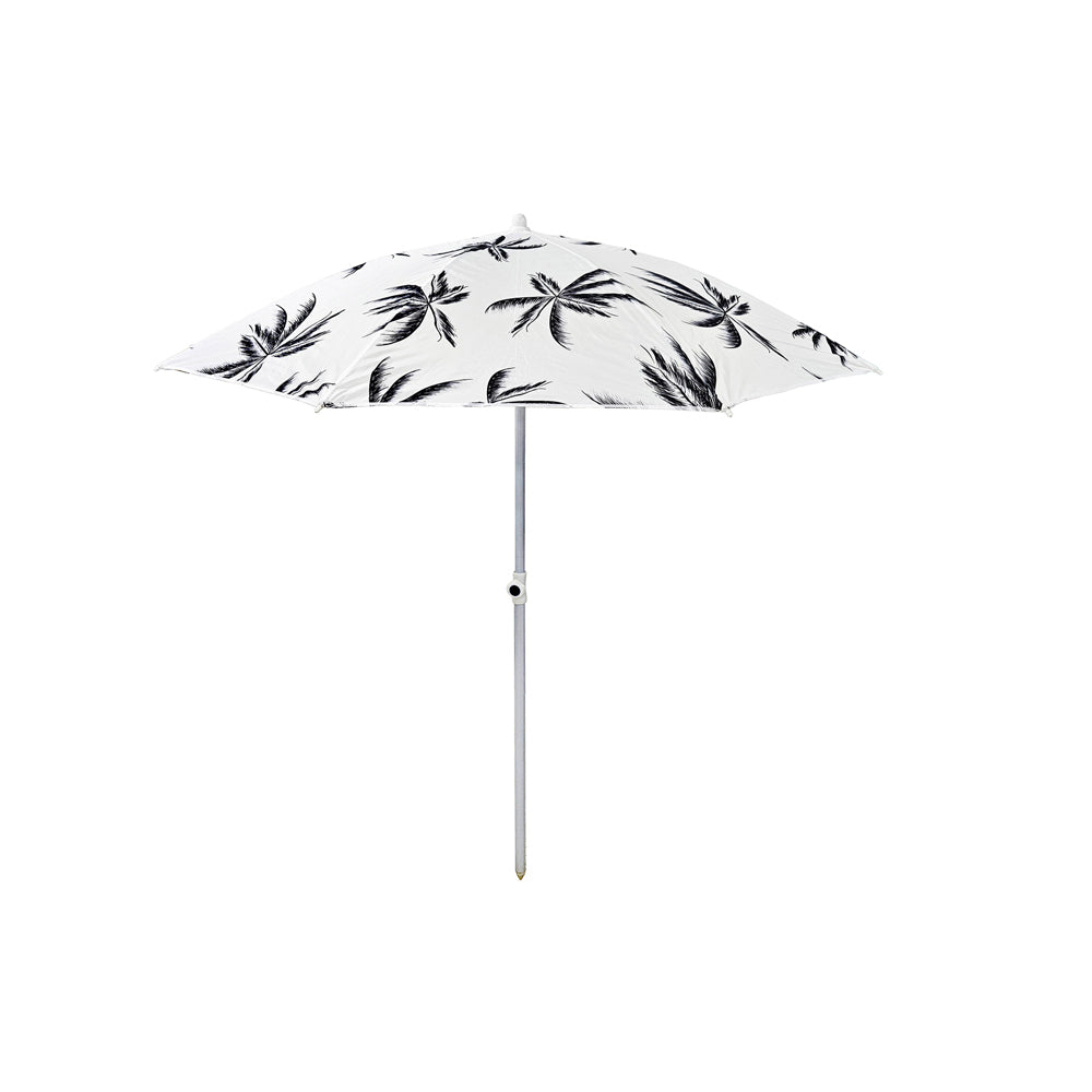 Good Vibes Outdoor Beach Umbrella w/Matchng Carry Bag Havana Print 180x180cm