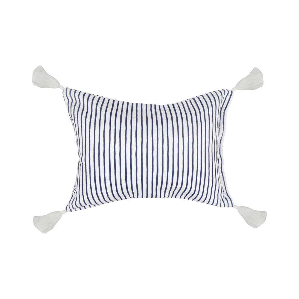 Good Vibes Inflatable Beach Pillow With Tassels Mediterranean 40x29x13cm (4 Pack) — image 2
