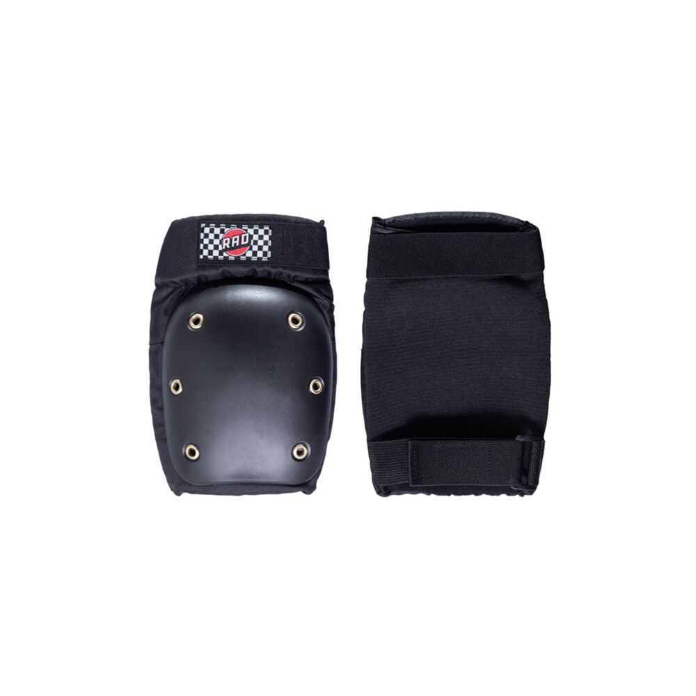 Rad Board CO Skate Knee Protective Pad Set Street Park Guard Gear Black Small