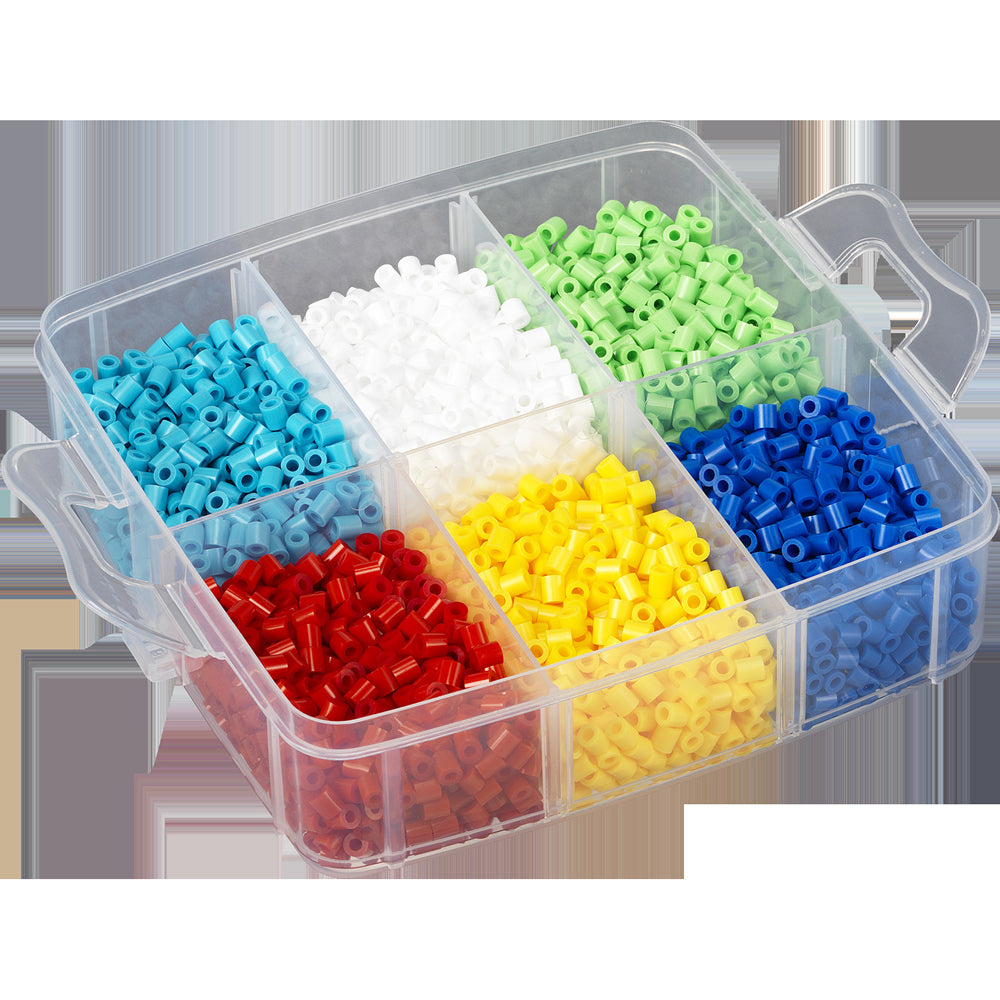 Hama Beads w/ Small Storage Box Kids/Children Building Activity Toy 5+ (6000 Pieces)
