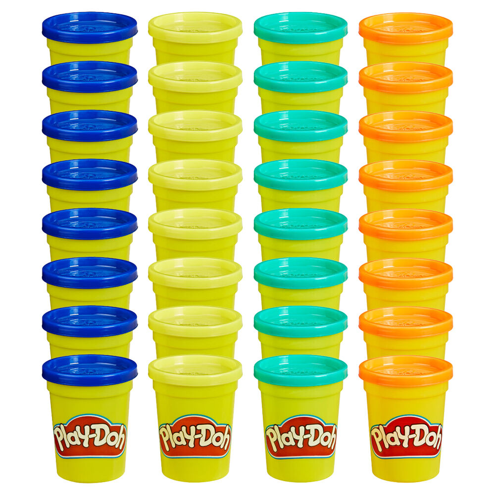 Hasbro 4pc Hasbro Play-Doh Crafting Classic Children's Modelling Set 24M+ Assorted (8 Pack)