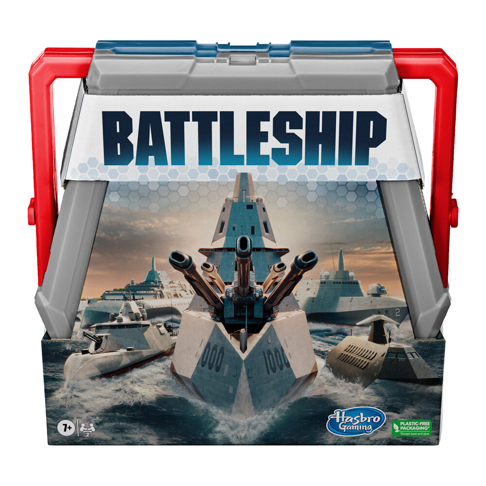 Hasbro 7Y+ Classic Battleship 2 Player Strategic Naval Board Game