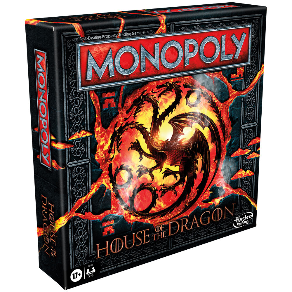 Hasbro Monopoly House of the Dragon Board Game Fantasy Strategy Edition Set 17y+ — image 2