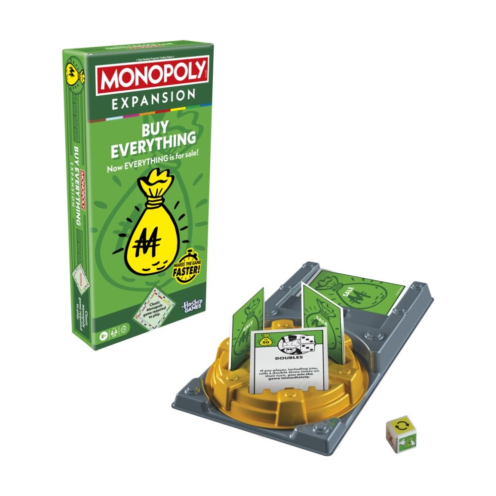 Monopoly Game Buy Everything Expansion Pack Compatible w/ Classic — image 2