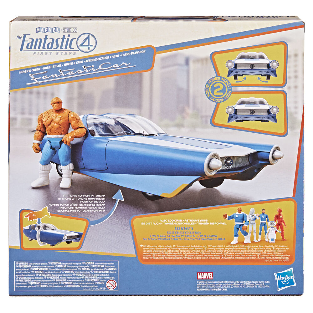 Hasbro Fantastic 4 Thing Figure and Vehicle Action Playset for Kids Set 4y+ — image 2