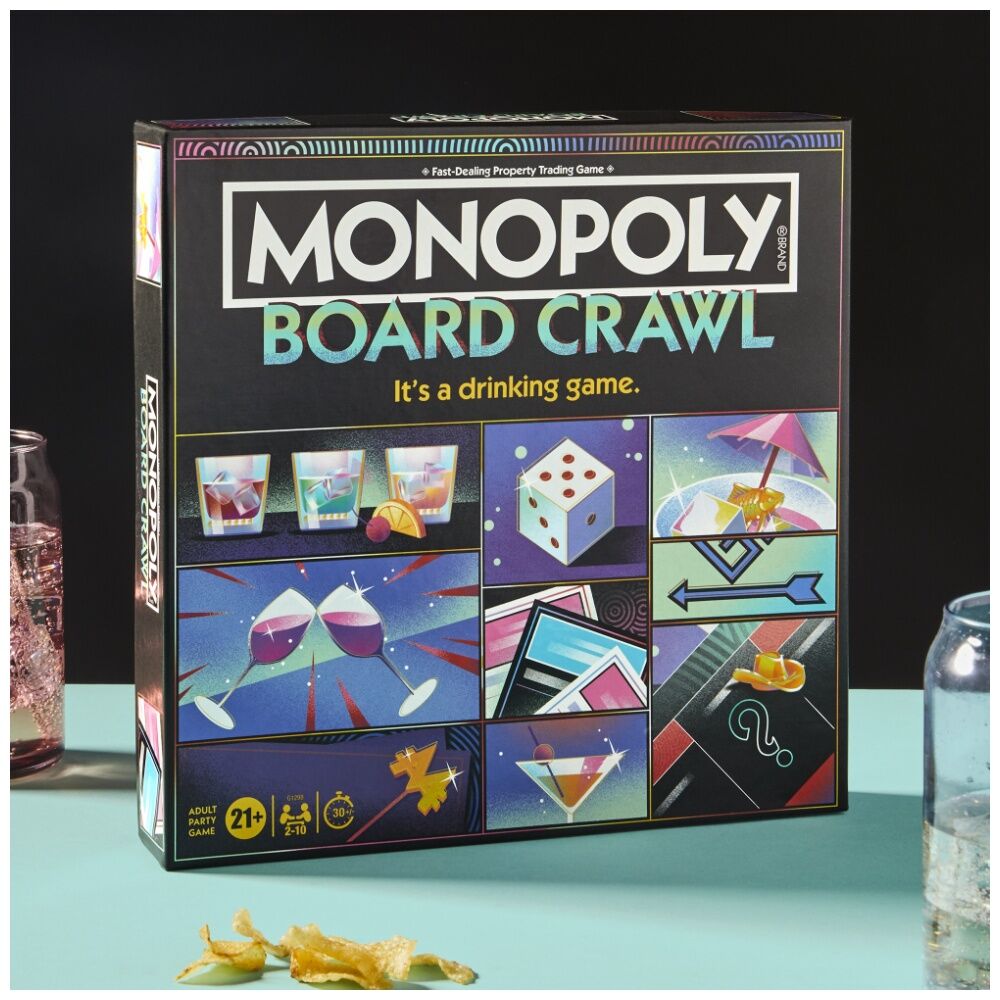 Monopoly Tabletop Game Adults Only Party Drinking Board Crawl Edition 21y+ — image 4