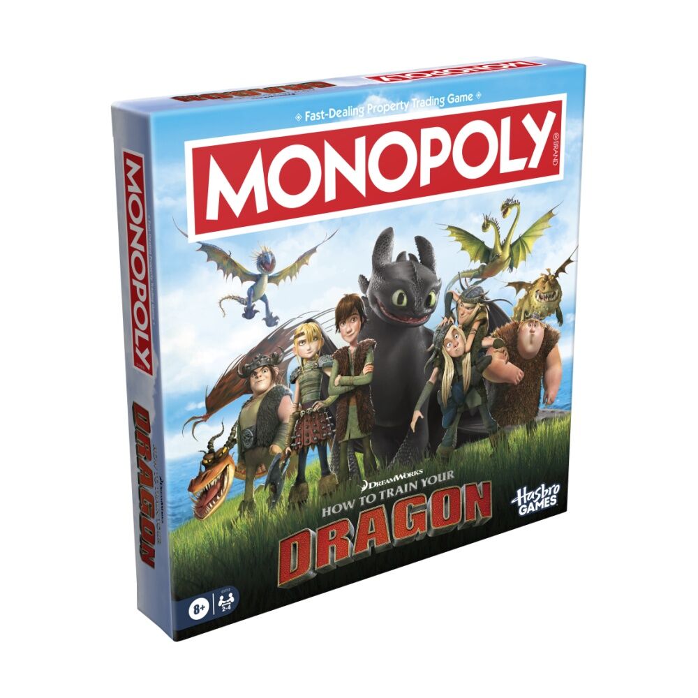 Monopoly Board Game Family/Kids How To Train Your Dragon Edition 8y+ — image 5