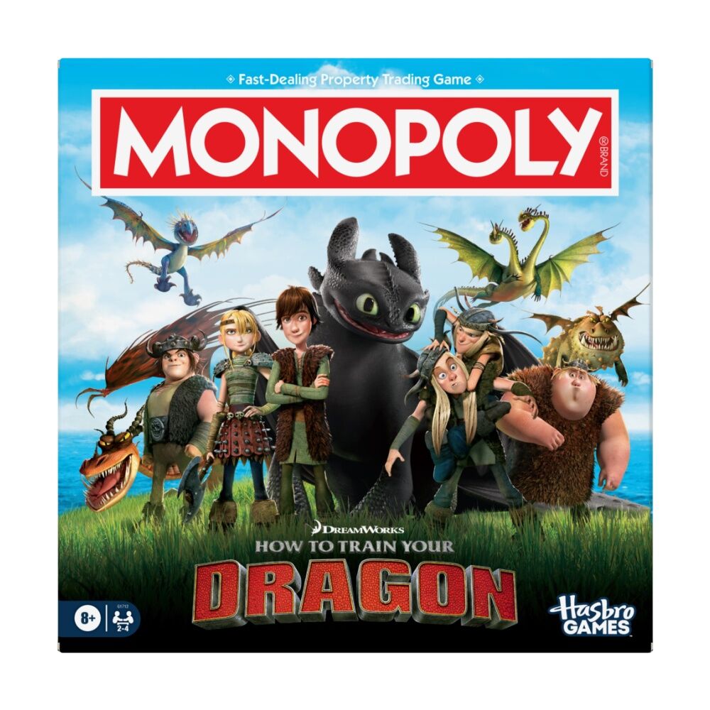 Monopoly Board Game Family/Kids How To Train Your Dragon Edition 8y+ — image 4