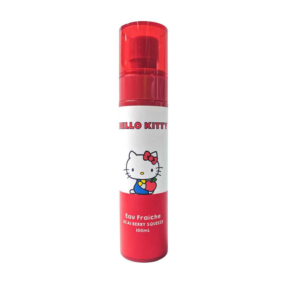 Hello Kitty Eau Fraiche Kids/Children Perfume Acai Berry Squeeze Scent 100ml