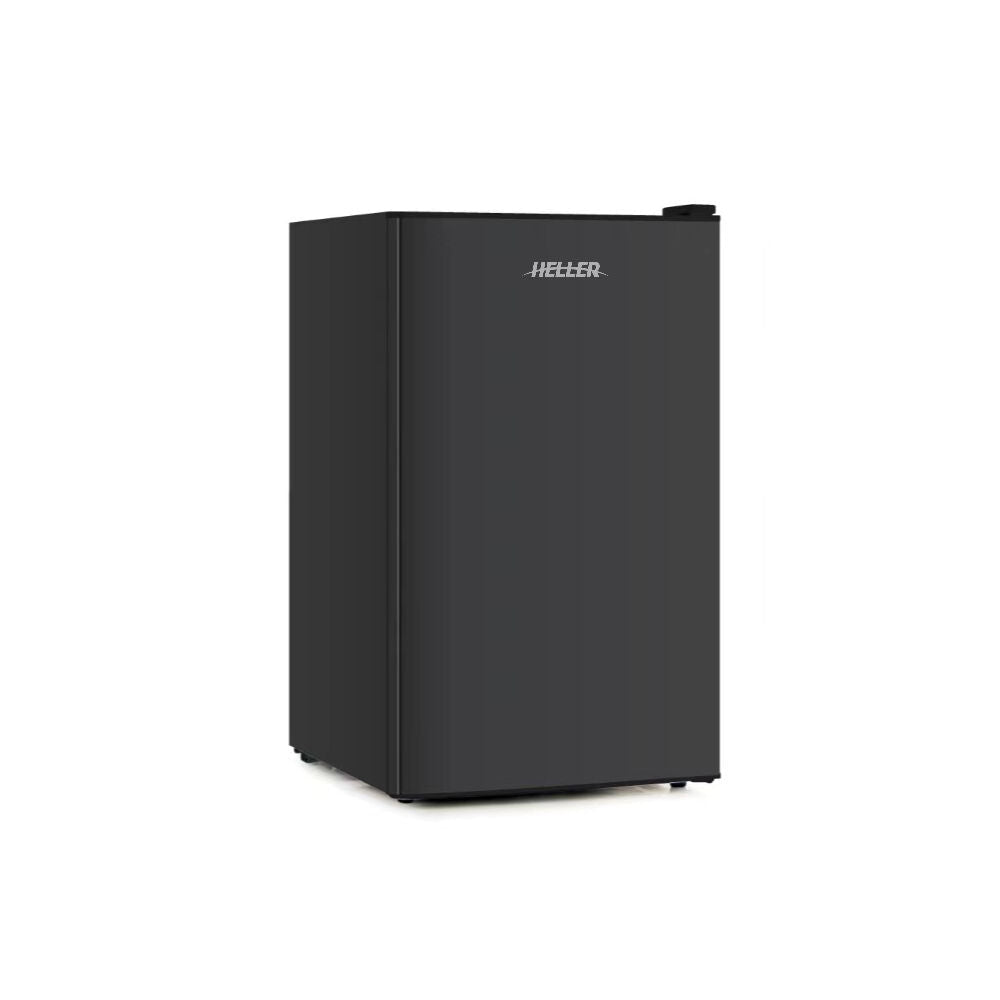 Heller 67L Food & Drink Storage Home/Office/Bar Fridge Beverage Cooler Black