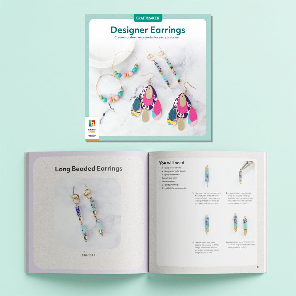Craft Maker Designer Earrings Creative Jewellery Accessories Making Kit — image 3