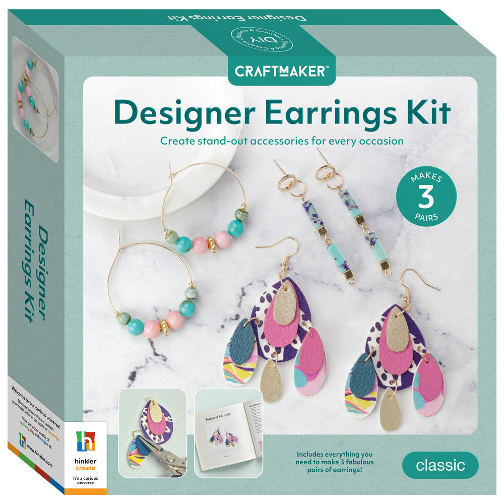 Craft Maker Designer Earrings Creative Jewellery Accessories Making Kit
