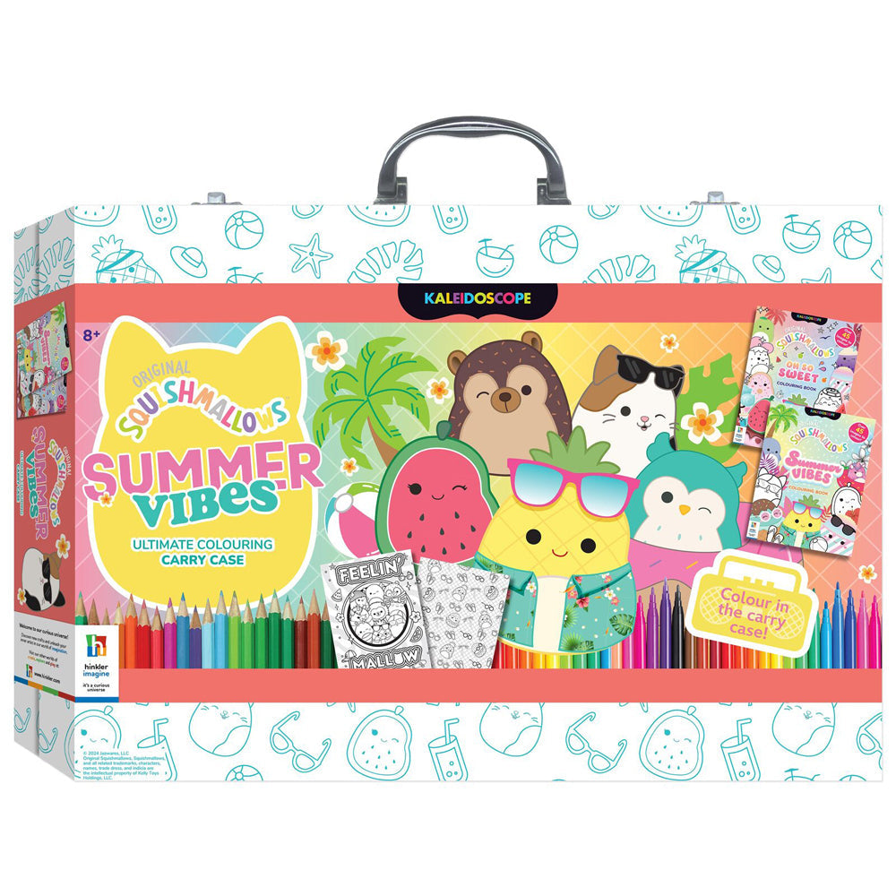 Kaleidoscope Squishmallows Ultimate Colouring Carry Case Summer Vibes 8y+ (2 Pack) — image 2