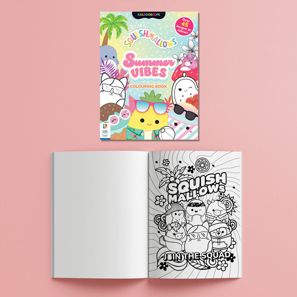 Kaleidoscope Squishmallows Ultimate Colouring Carry Case Summer Vibes 8y+ — image 3