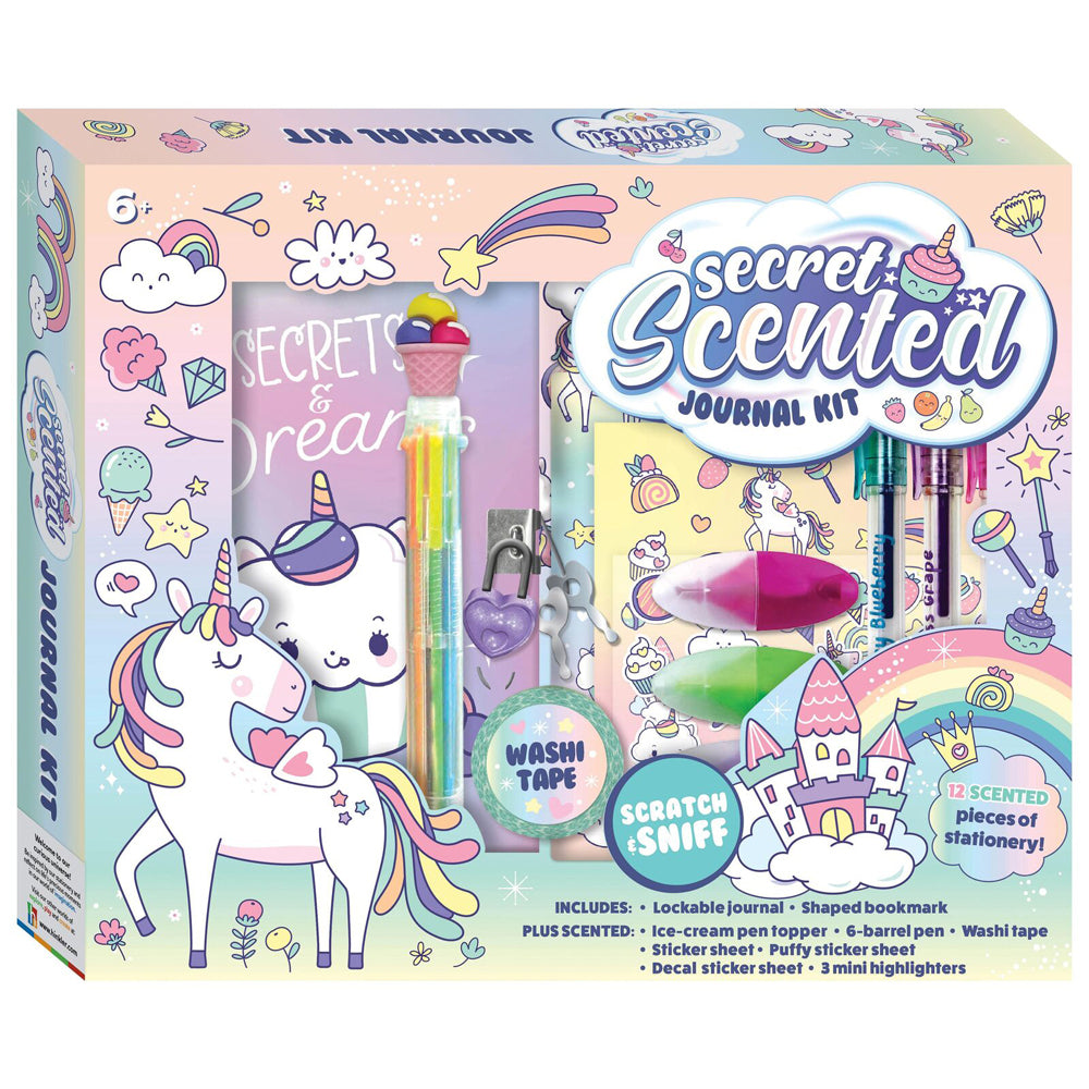 Kaleidoscope Secret Scented Childrens Educational Journal Kit 96-Pages 8Y+