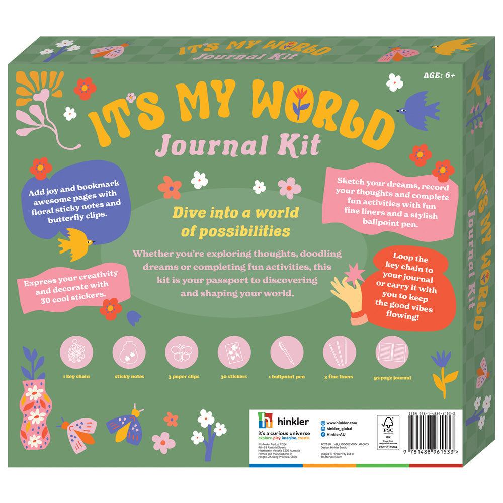 Kaleidoscope It's My World Journal Kit Creative Writing Kids Journal 8Y+ — image 2