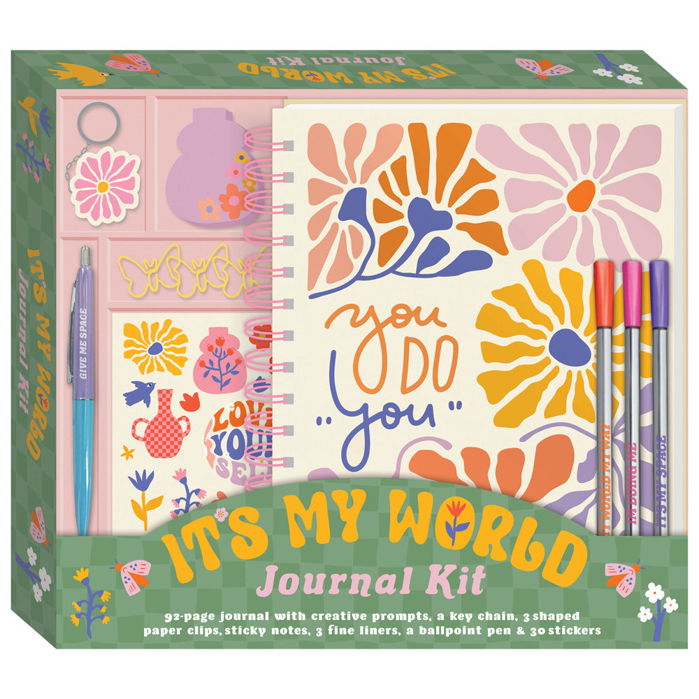 Kaleidoscope It's My World Journal Kit Creative Writing Kids Journal 8Y+