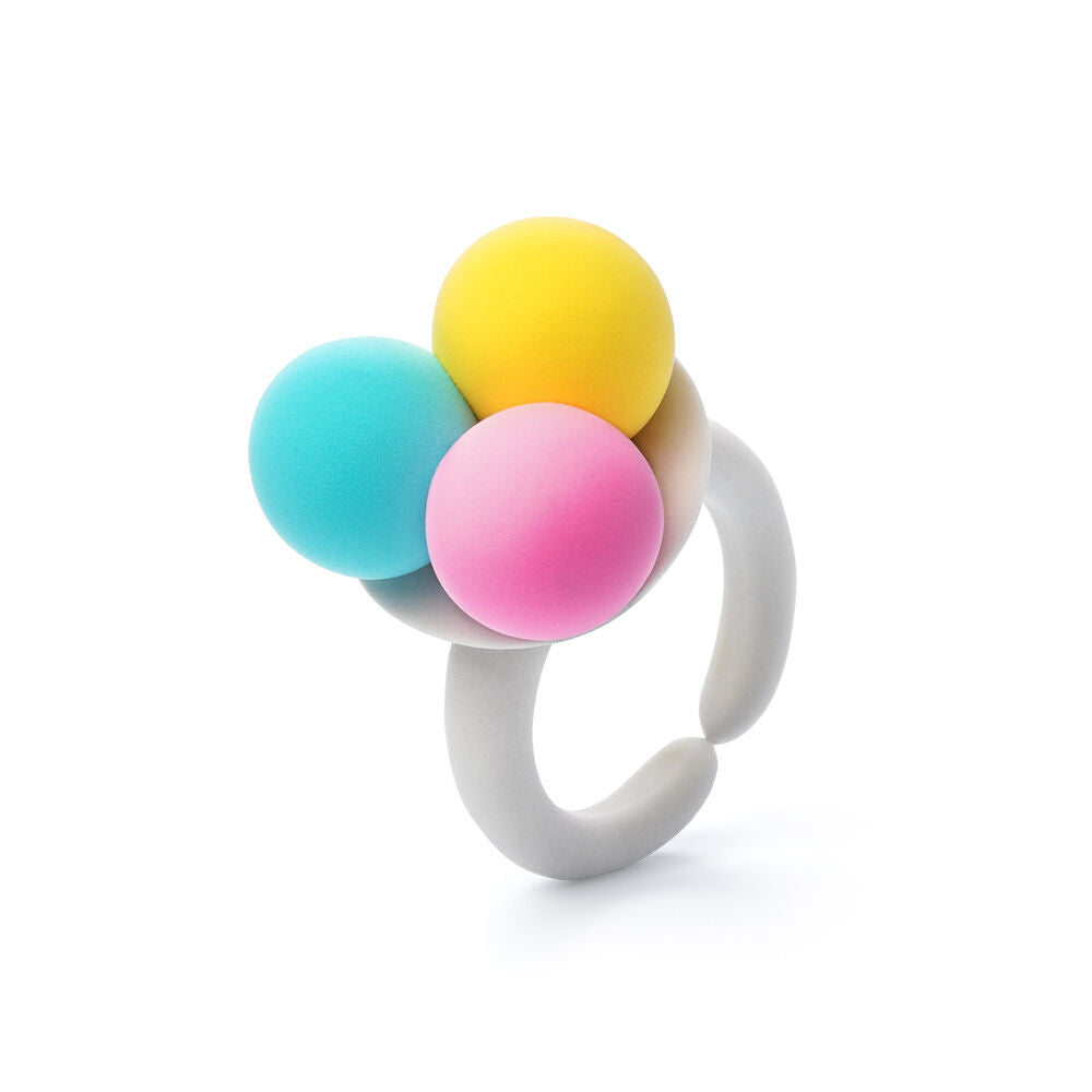 Hey Clay Bijou Sweet Rings Modelling Set w/6 Colours & 2 Tools 3y+ (6 Pack) — image 9