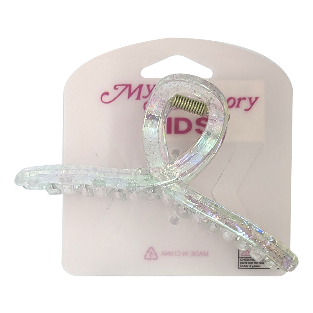 MY Accessory Melrose Hair Styling Claw Clip Iridescent Glitter Assorted 11cm — image 2