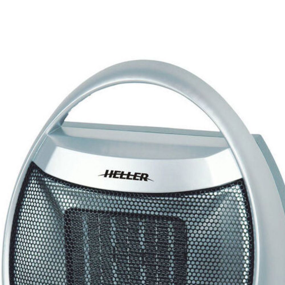 Heller HCFH1577A 1500W Portable Ceramic Upright Fan Heater /Desk/Floor/Silver — image 3
