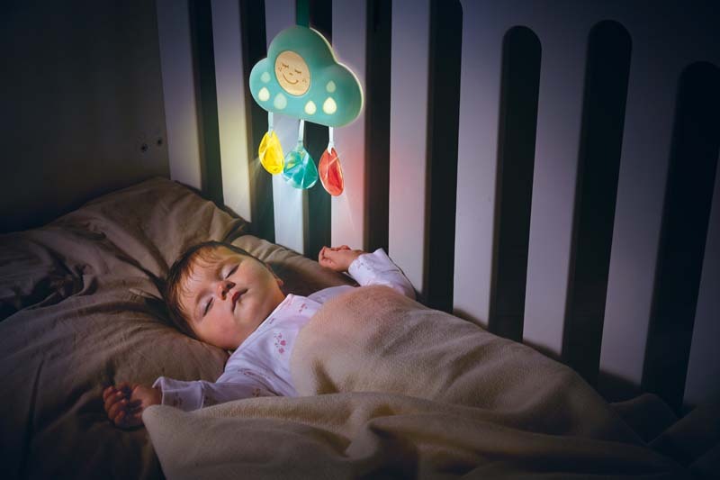 Hape Musical Cloud Light Raindrops w/ Melodies & Sleep Timer Baby/Infant Toy 0+ — image 4