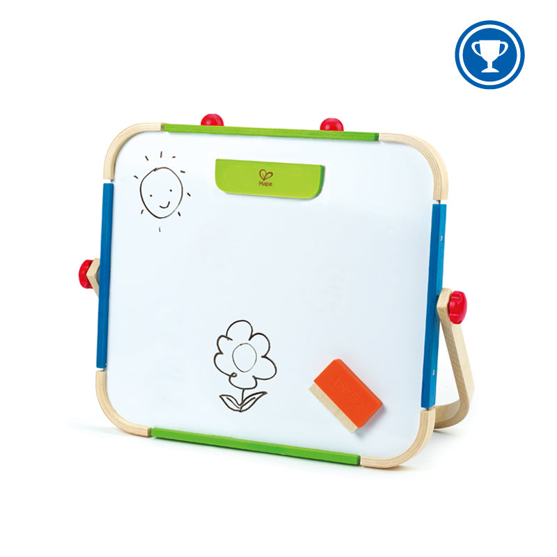 Hape Anything 51.5cm Art Tabletop Studio w/ Whiteboard/Blackoard For Kids 3+ (5 Pieces) — image 2