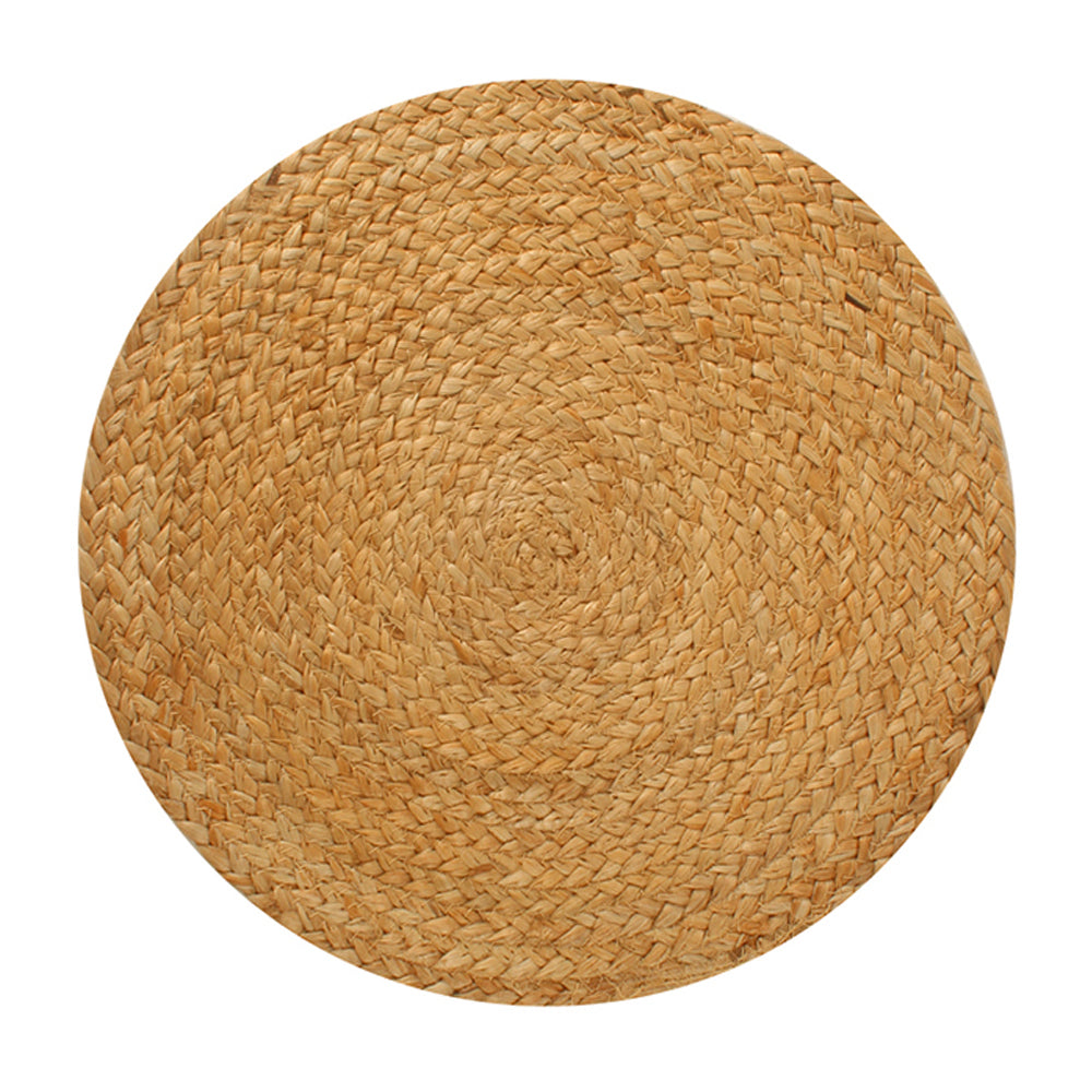 Maine & Crawford Bailey 35cm Jute Round Placemat Table Mat/Pad Set Natural (4 Pieces) — image 2
