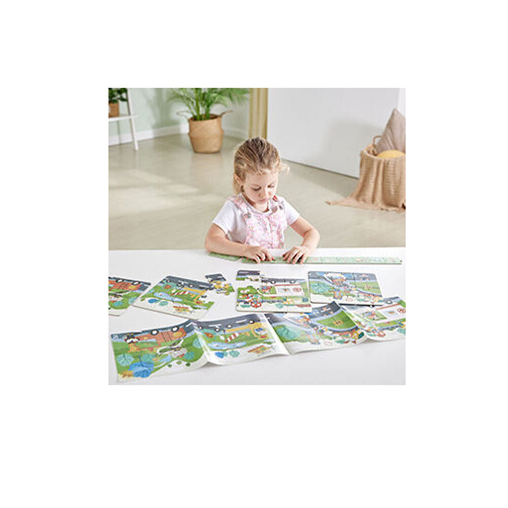 Hape Rescue Vehicles 57 Piece Creative Kids Puzzle w/ 4 Stories 3Y+ (4 Pack) — image 7