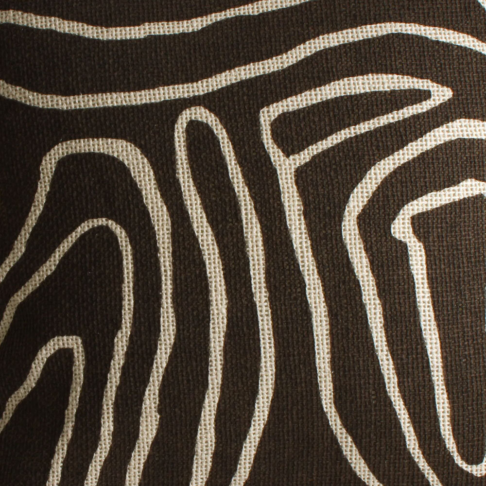 Maine & Crawford Ichiko 50x50cm Cotton Swirl Print Cushion Sofa/Bed Decor Brown — image 4