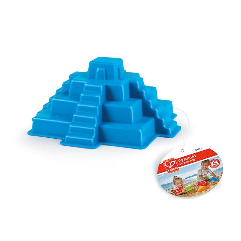 Hape Sand Mould Outdoor Fun Activity Kids/Toddler Play Toy 18m+ Mayan Pyramid (2 Pack) — image 2