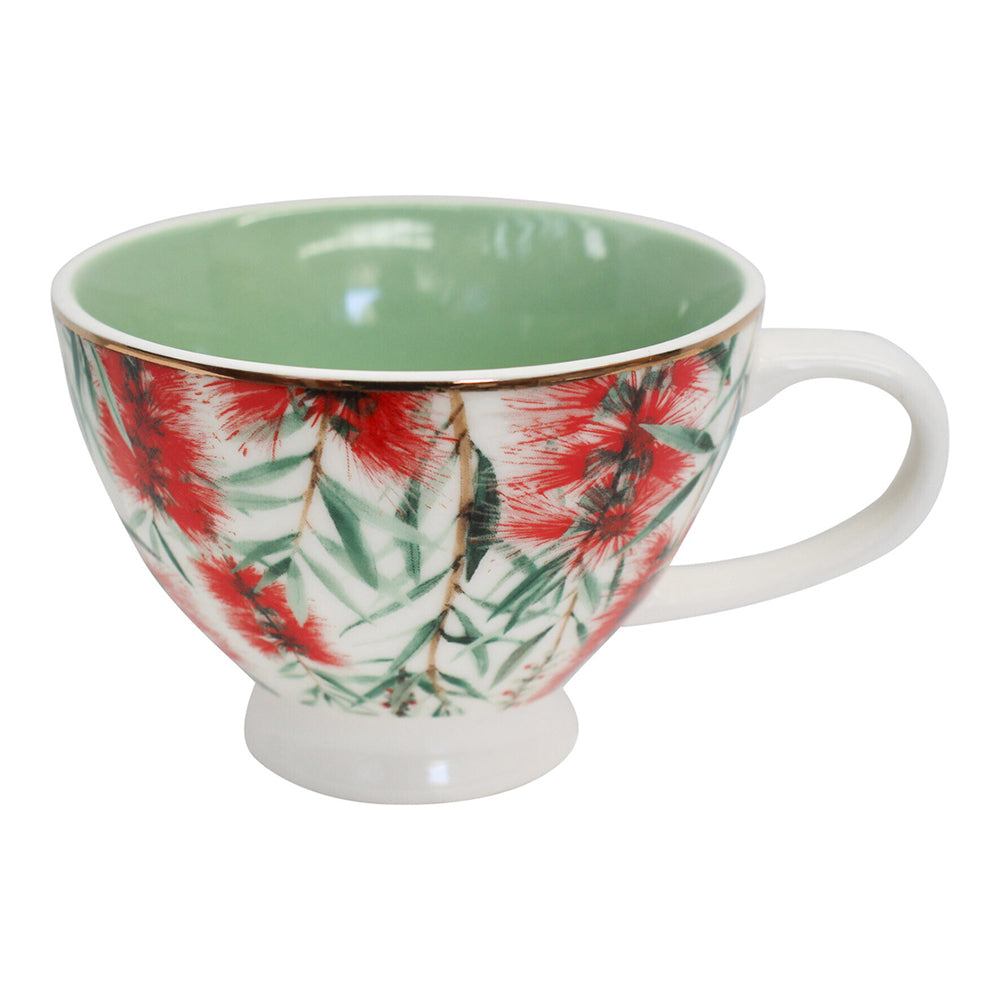 LVD Bottlebrush Porcelain 13.5cm Coffee/Tea Cup w/ Handle Drinking Mug Tableware