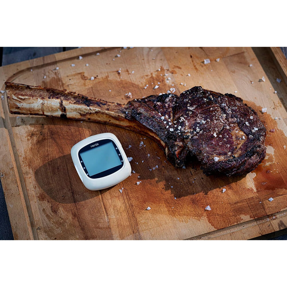 Herqs EasyBBQ Pro Smart Wireless Meat/Grill BBQ Thermometer Bluetooth White — image 6