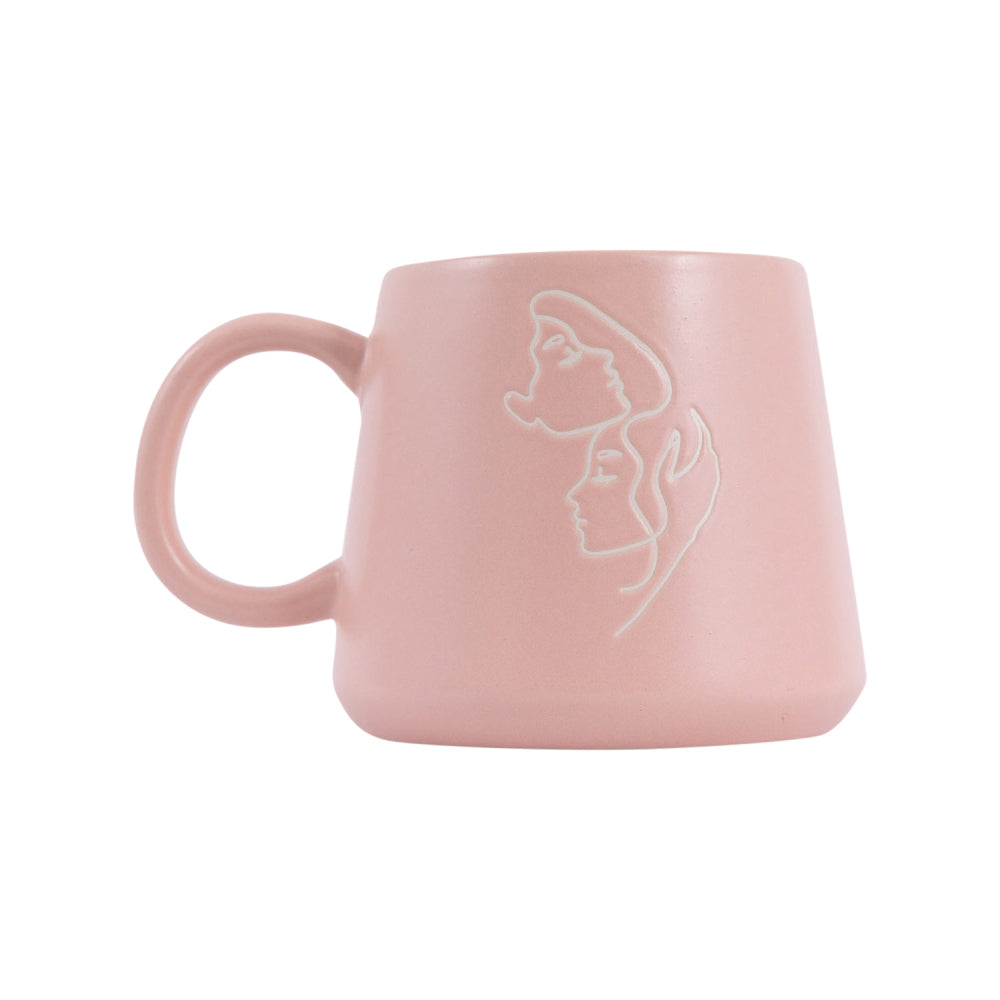 Splosh Heartfelt Daughter 440ml Stoneware Mug Coffee/Tea/Milk Drinking Cup Pink